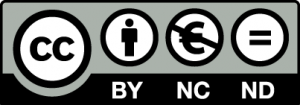 Licenza Creative Commons CC BY NC ND - Attribuzione - Non Commerciale - Non opere Derivate